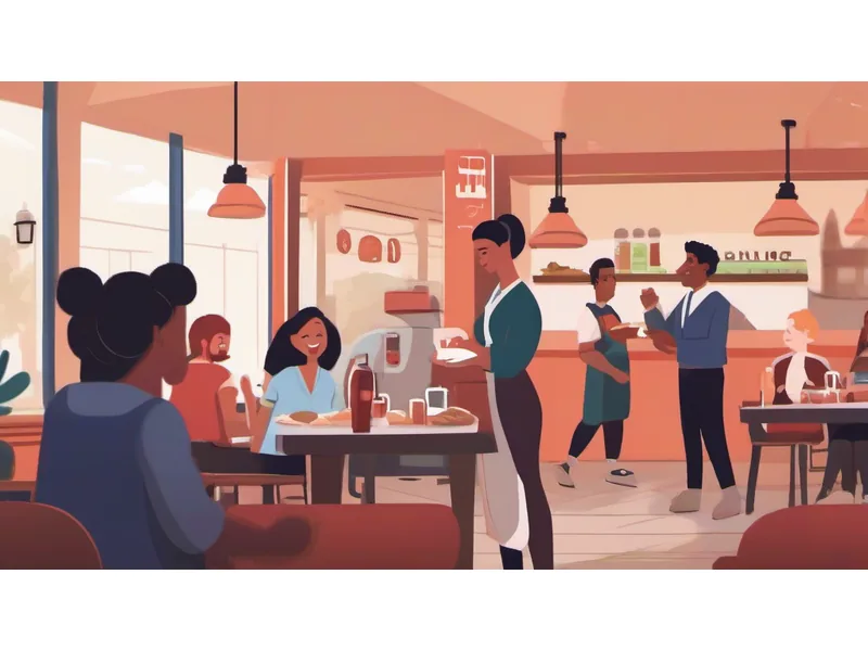 身近な例としての飲食店の体験